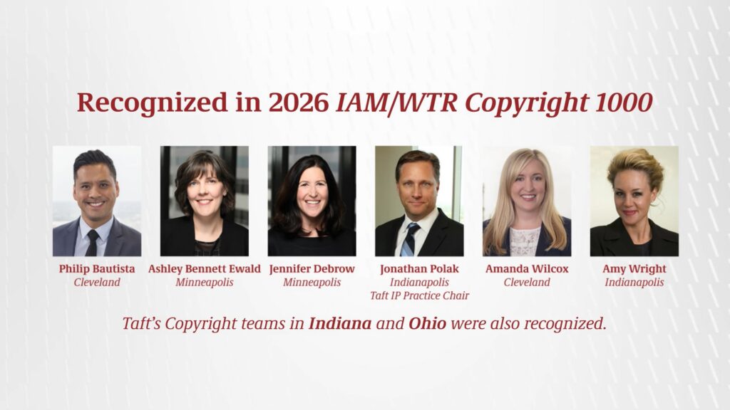 Taft’s 2026 IAM/WTR Copyright 1000 rankings video